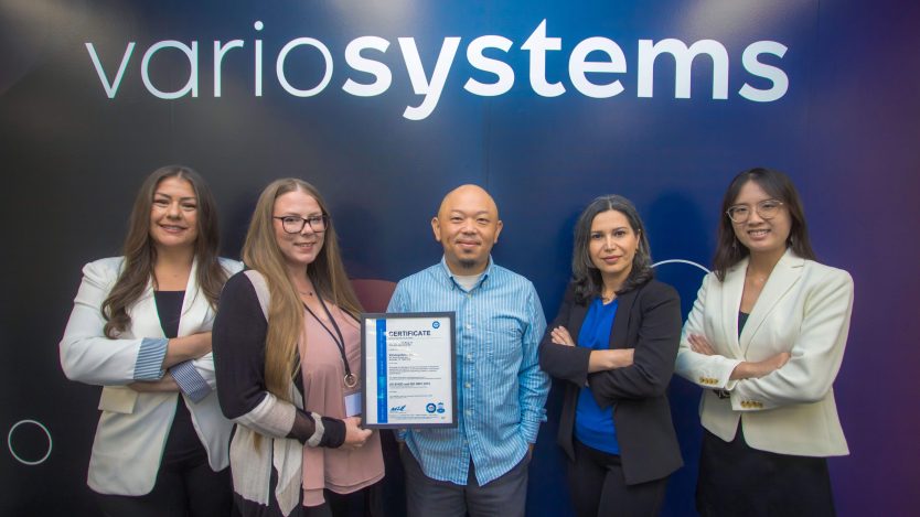 AS9100 certification Variosystems North America
