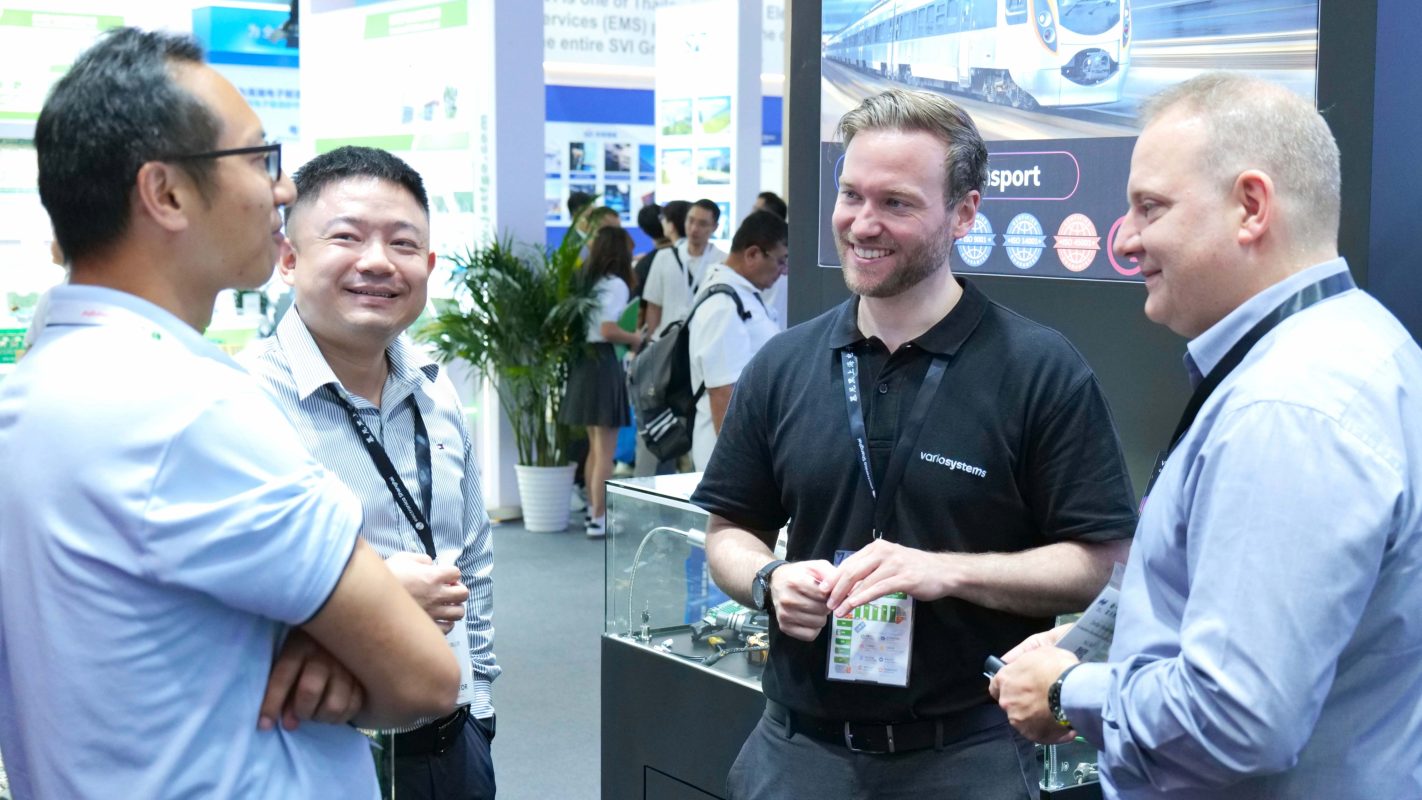 Variosystems team - electronica Shanghai