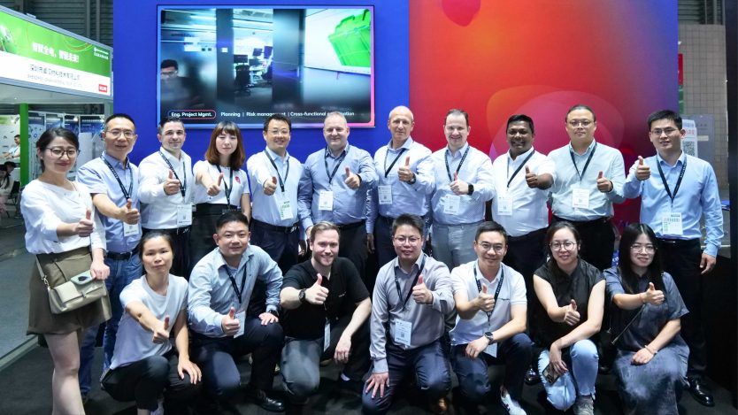 Variosystems team - electronica Shanghai